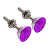 Fender Hatch Lid Purple Aluminum Bumper Quick Release Fasteners