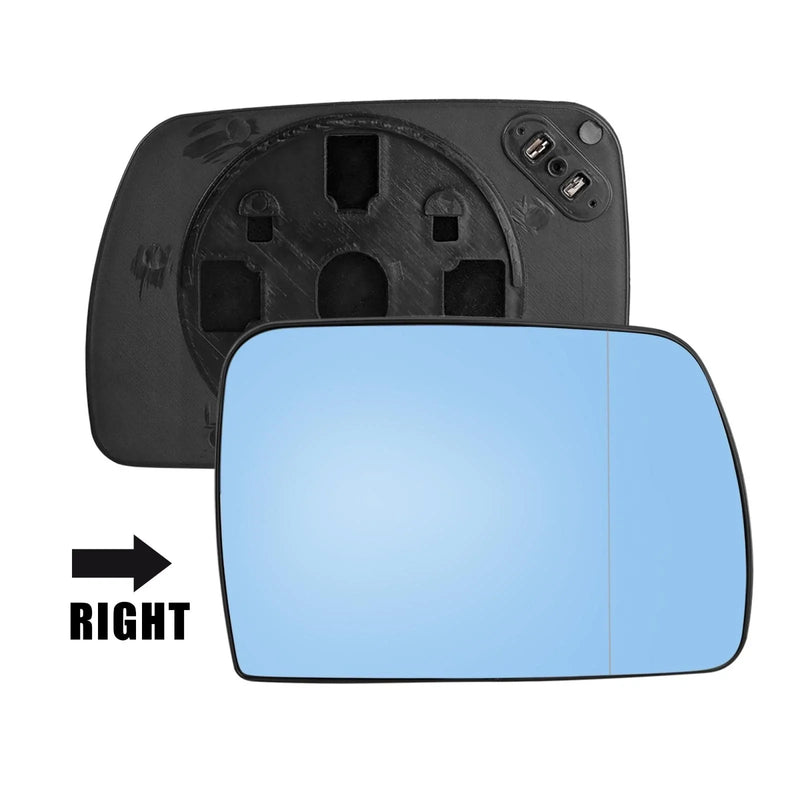BMW X5 E53 Right Mirror Glass with Backing Plate Heated (2000-2006)