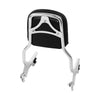 Harley Softail Chrome/Black Sissy Bar Backrest (2018-2025)