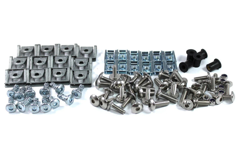 Aprilia RSV 1000 Stainless Steel Trim Bolt Set & DZUS (2000–2003)