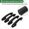 Toyota RAV4 Black Door Handle Cover Trim (2013-2018)