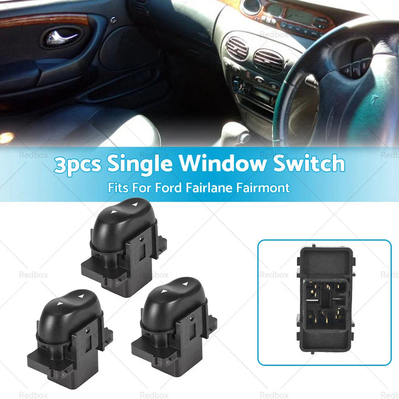 Ford Fairlane Fairmont AU 3 x Window Switch (1998-2002)