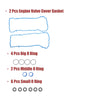 Chrysler Dodge Jeep Set Engine Valve Cover Gasket