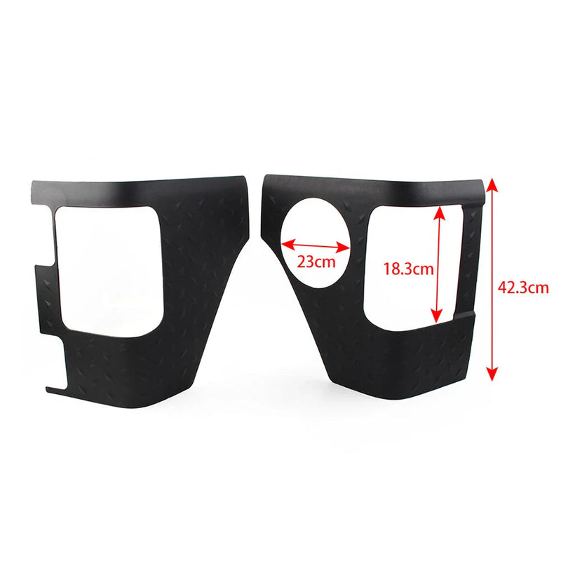 Jeep Wrangler JL 2 x ABS Rear Corner Armor Tail Light Guards (2018-2021)