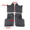 Toyota Tacoma 4Pcs Black Mud Flaps Splash Guards (2016-2021)