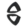 Honda Goldwing GL1800 Black Inner Rearview Mirror Rubber Boots (2001-2017)