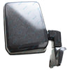 Toyota Landcruiser 60 Series Large Door Wing Mirror BLACK Right (1987-1990)