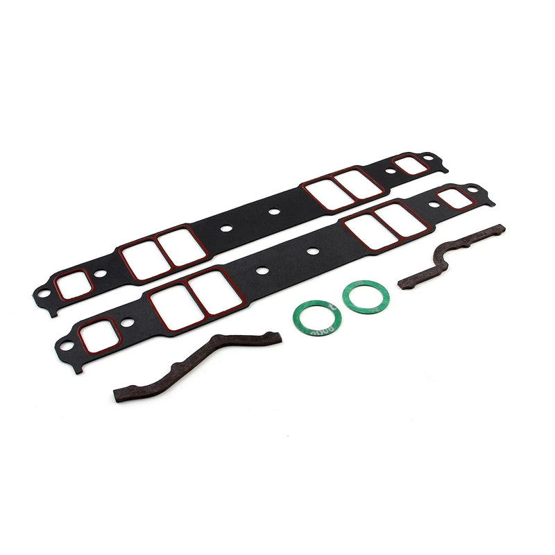 Chevy SBC 350 Intake Manifold Gasket Set  2.21" x 1.31"