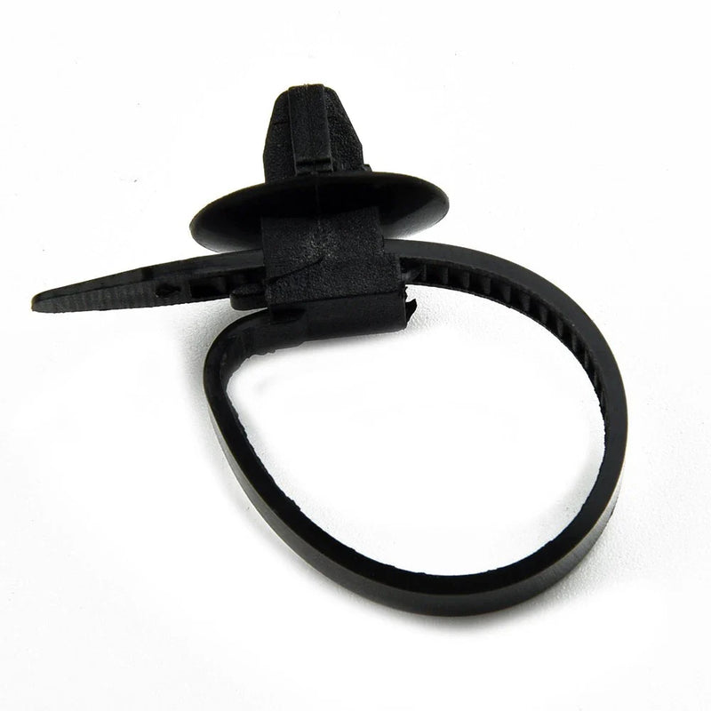 Car 50pcs Nylon Car Cable Tidy Organizer Clips Holder Hose Wire Tie Fixing Strap