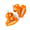 Honda CBR600RR (2003-2017) - Orange 2 x Swingarm Sliders Spools
