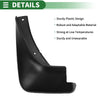 Hyundai Accent (2011-2017) with Mount Accessories Mud Flaps Splash Guards