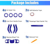 Jeep Wrangler JK (2011-2018) - Blue Decoration Set 12 x Interior Trim Kit