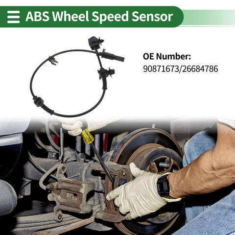 Chevrolet Sail 3 (2015-2020) Rear Left ABS Wheel Speed Sensor