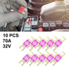 Car Truck Motorcycle Boat Audio CDs 10pcs 70A AFS Mini ANL Fuse Replaces