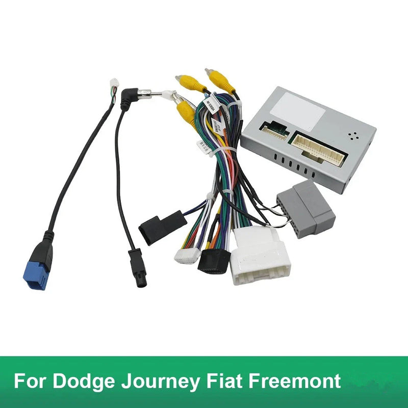 Dodge Journey, Fiat Freemont, Chrysler 300C 16Pin Stereo Wire Harness Adapter (2008-2019)