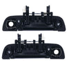 Suzuki Baleno 2 x Front Outer Door Handles Black (1995-2002)