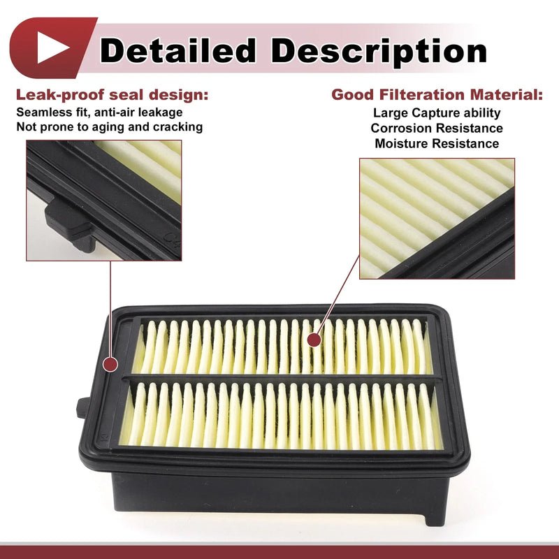 Jeep Renegade 1.3L (2019-2022) - 1 x Quality Filter Engine Air Filter