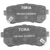 Kia Picanto TA Rear Disc Brake Pad Set (2011-2017)