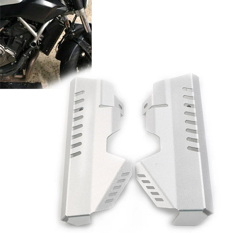 Yamaha MT-07 FZ-07 Silver Side Radiator Grille Cover (2014-2017)