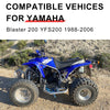 Yamaha Blaster 200 Rubber Intake Boot (1988-2006)