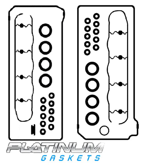 Ford Falcon BA BF FG Valve tappet rocker cover gasket 2 x (2002–2016)