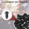 Honda Pilot, Accord Front Fender Skirt Clips 2 x (2003-2015, 1997-2007)