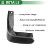 Honda Odyssey Mud Flaps Splash Guards Front & Rear (2005-2008)