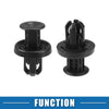 Honda Civic (2013-2019) - Automotive Fasteners & Accessories 40 x Bumper Clips