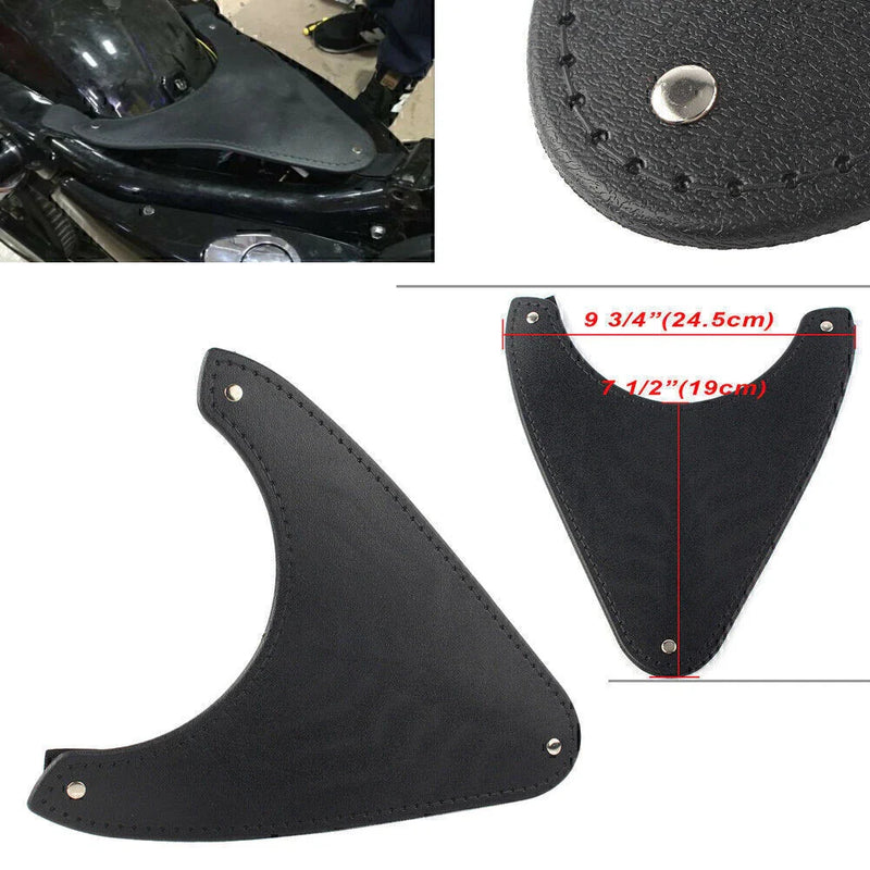 Harley Sportster XL 883 1200 Black Motor Seat Rubber Frame Cover (2004-2014)