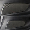 For Mustang 2015-2018 Carbon Fiber Interior Trim Rear Seat Door Panel Decor