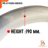 Navara NP300 D23 ST ST-X K23 Brilliant Grey Fender Flare Arch (15-19)