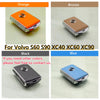 Volvo S60 XC60 XC90 Blue Leather Key Remote Case Fob Shell Cover