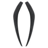 Benz A Class Carbon Fiber Black Front Bumper Side Air Vent Trims (13-15)
