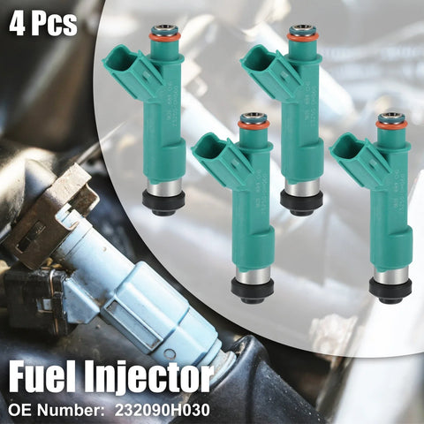 Toyota Camry 4 x Flow Matched Fuel Injector 12 Holes Disc