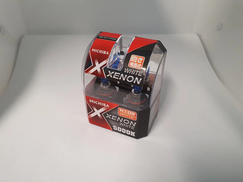 Xenon Headlight Globe Bulb 12V 55W PX22D 5000K Michiba 2 x (2010–2023)