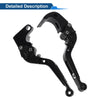 Honda CBR600RR (2007-2016) - Solid Black Adjustable Brake Clutch Levers