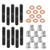 Yamaha Banshee 350 Cylinder Head Studs Kit Acorn Nuts & Washers (1987–2006)