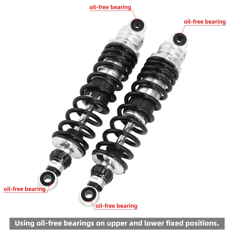 Harley Touring Road King Remote Reservoir Rear Suspension Shocks (2014-24)