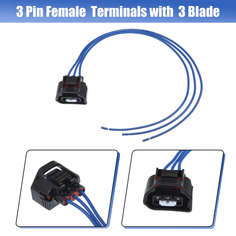 Dodge / Jeep Vehicles 3-Pin MAP TPS Pigtail Connector