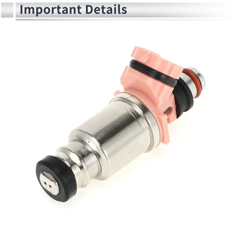 Lexus LX450 (1996-1997) 1 x Pink Silver Tone Fuel Injector 4.5L