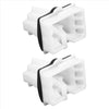 Citroen C3 C4 C-Elysee Peugeot 301 208 Rear Seat Buckle Clips (2002-2023)