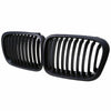 BMW E46 320i 323i 325i 328i 330i Matte Black Kidney Grille (1998-2001)