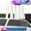 Lincoln Navigator - 6 x Pieces ABS Silver Pillar Post Trims (1997-2017)