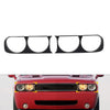 Dodge Challenger Matte Black Headlight Bezel Trim (2008-2014)
