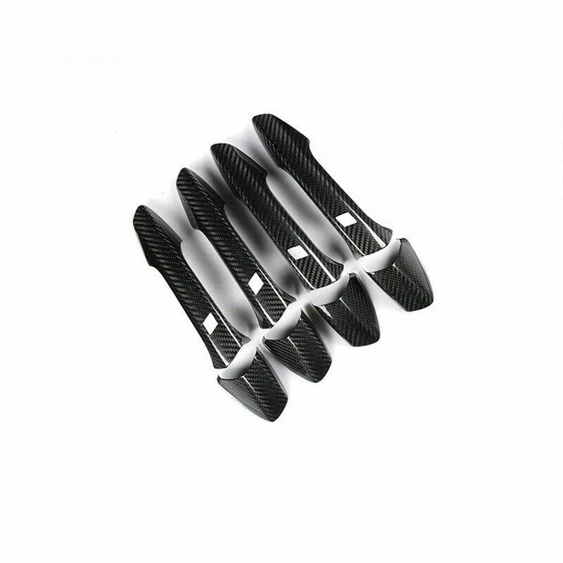 Mercedes Benz W204 C-Class Carbon Fiber Door Handle Covers (2007-2014)