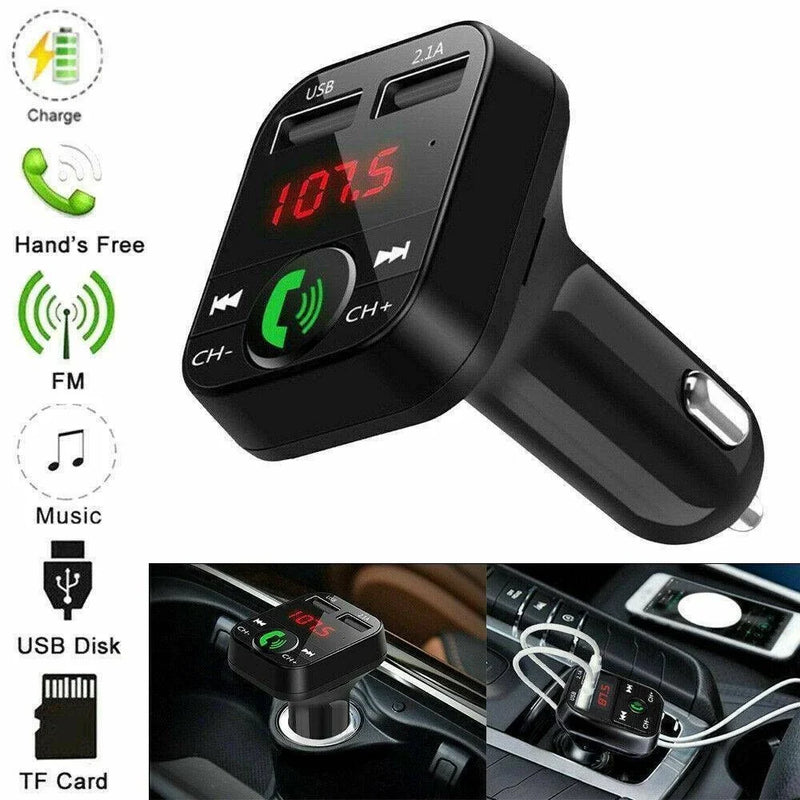 Wireless Handsfree Car MP3 Player Kit FM Transmitter USB Charger Radio