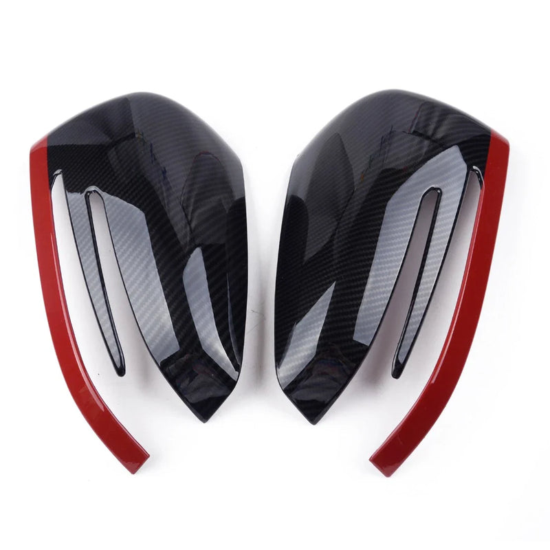 Mercedes Benz A CLA GLA GLK Rear View Mirror Caps Trim (2014-2017)