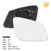 BMW 320i 340i 228i Mirror Glass Heated with Backing Plate Passenger Side RH