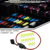 Various Vehicles 20A Mini Blade Style Fuse Set with 16 AWG Holder