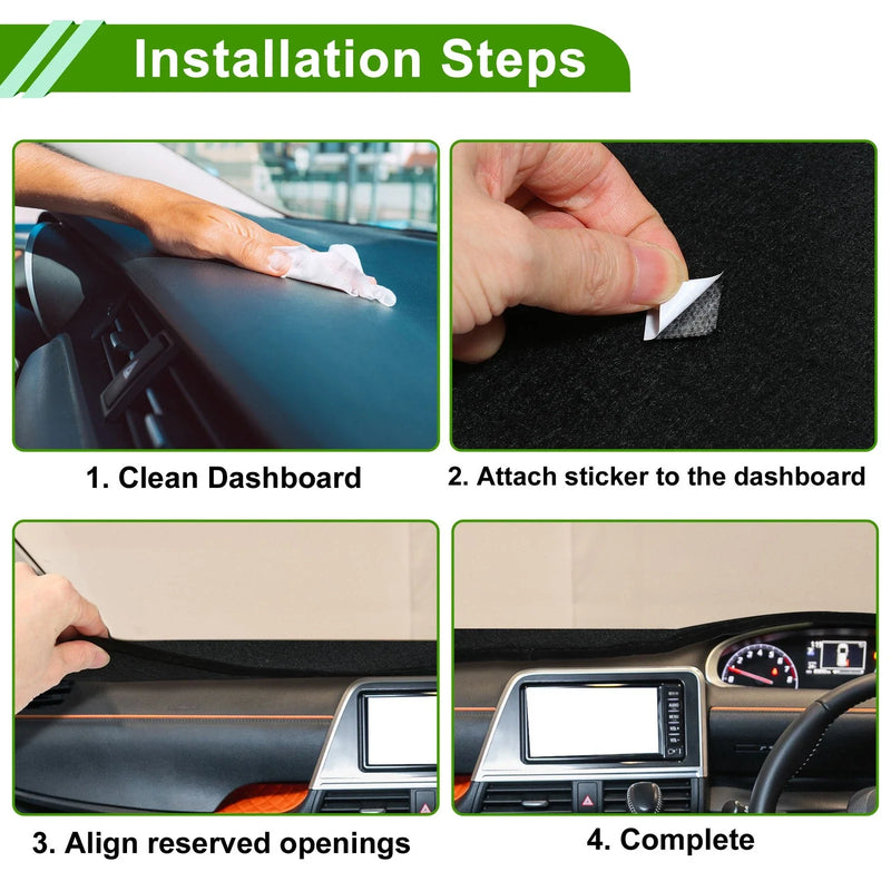 Lexus IS250 IS350 (2006-2011) - Brown Carpet Dashboard Cover Mat